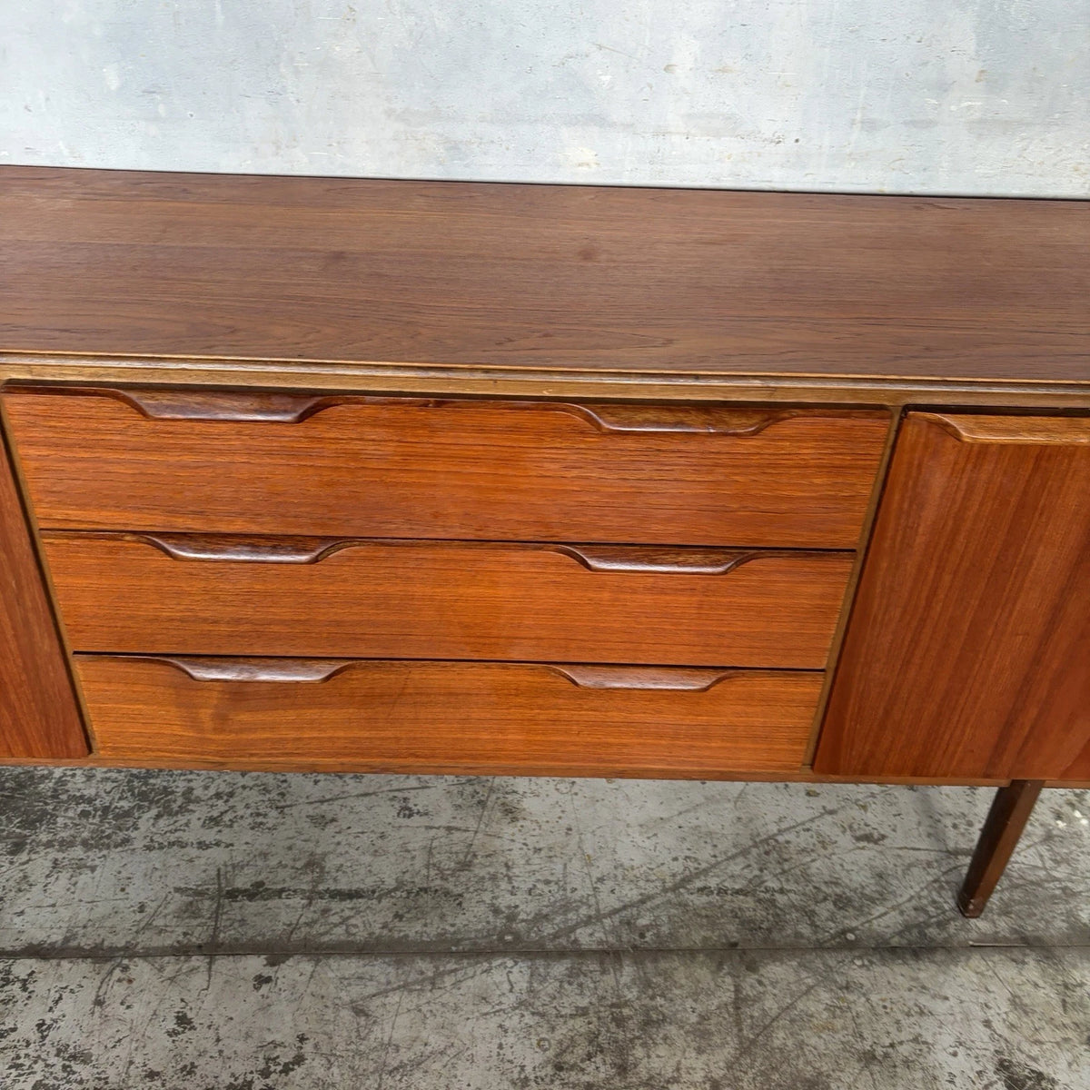 Mid Century Austinsuite Teak Sideboard by Frank Guille – view 4