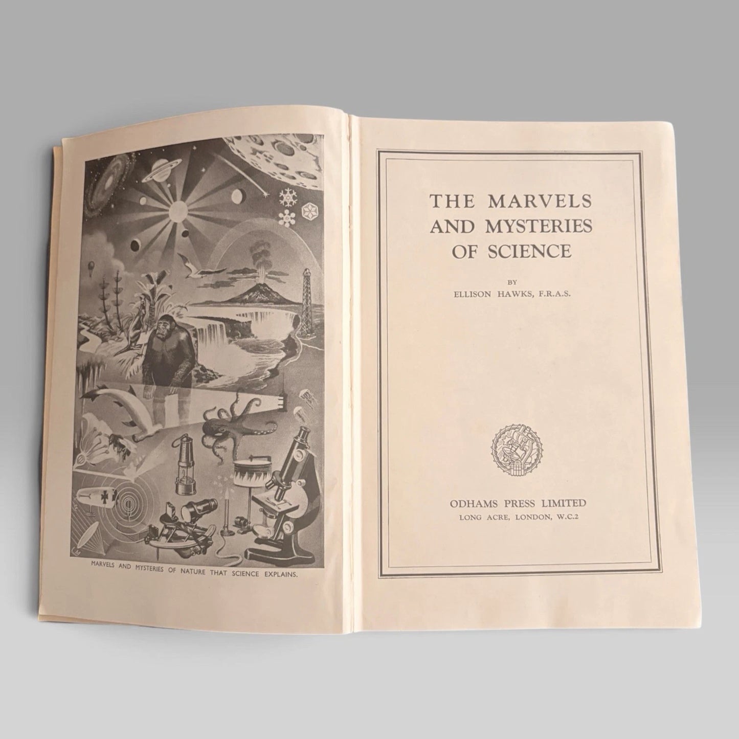 The Marvels and Mysteries of Science vintage hardback – view 6