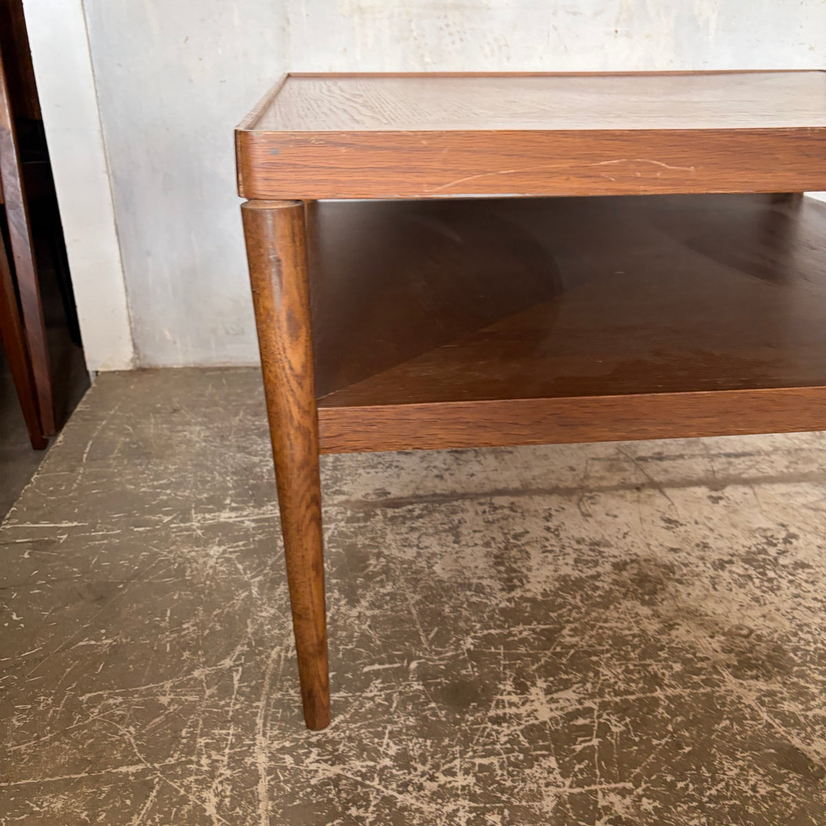 Vintage 1990s IKEA Stockholm oak parquetry coffee table – photo 6