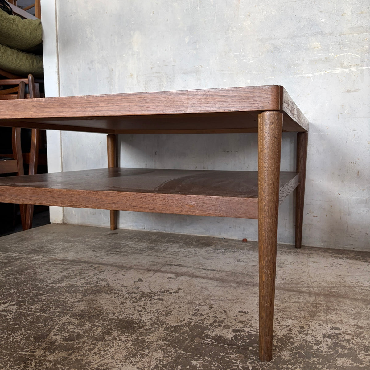 Vintage 1990s IKEA Stockholm oak parquetry coffee table – photo 7
