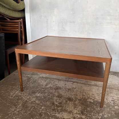 Vintage 1990s IKEA Stockholm oak parquetry coffee table – photo 8
