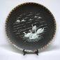 Antique Mintons Pottery Charger Plate Victorian Hand Painted 11 Swans