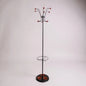Mid Century Modern Atomic Coat Rack with Umbrella Stand – 1960s Space Age Hall Stand