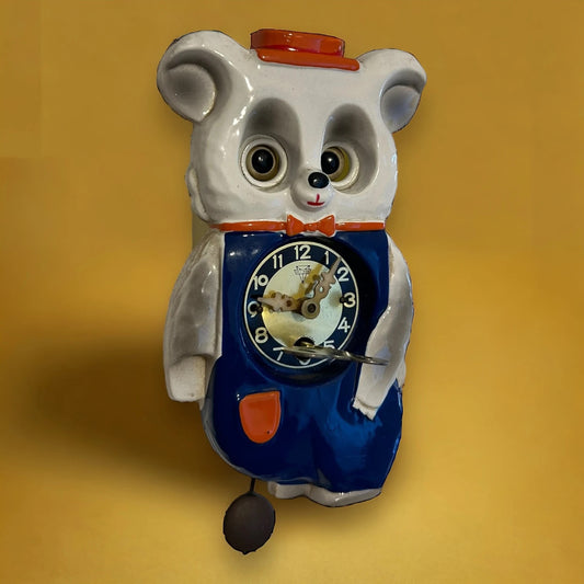 Mid Century Japanese Mi Ken Wall Clock
