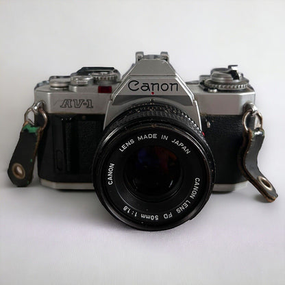 Vintage 1970s Canon AV1 Film Camera