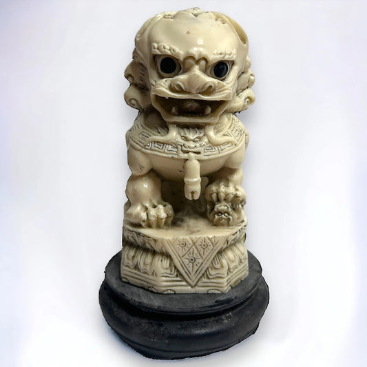 Vintage 1950s Chinese Foo Dog Sculpture