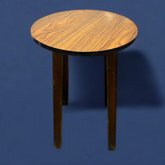 Mid Century Formica Round Table