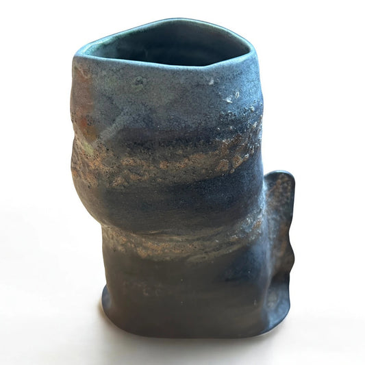 Mid Century Vintage Studio Pottery by Averil Ainley Brutalist Handmade Vase