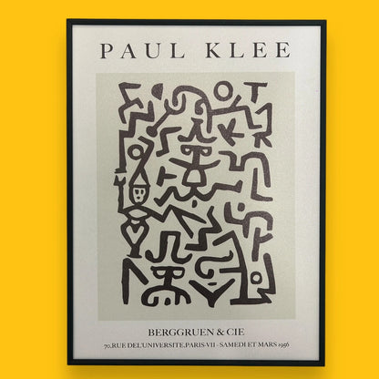Vintage Paul Klee Abstract Framed Print
