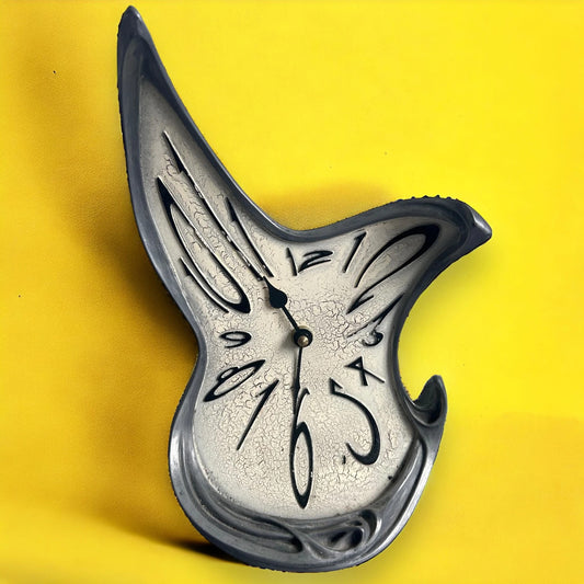 Vintage Salvador Dali Style Melting Wall Clock