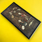Vintage 1950s Chinese Soapstone Wood Carving Wall Panel
