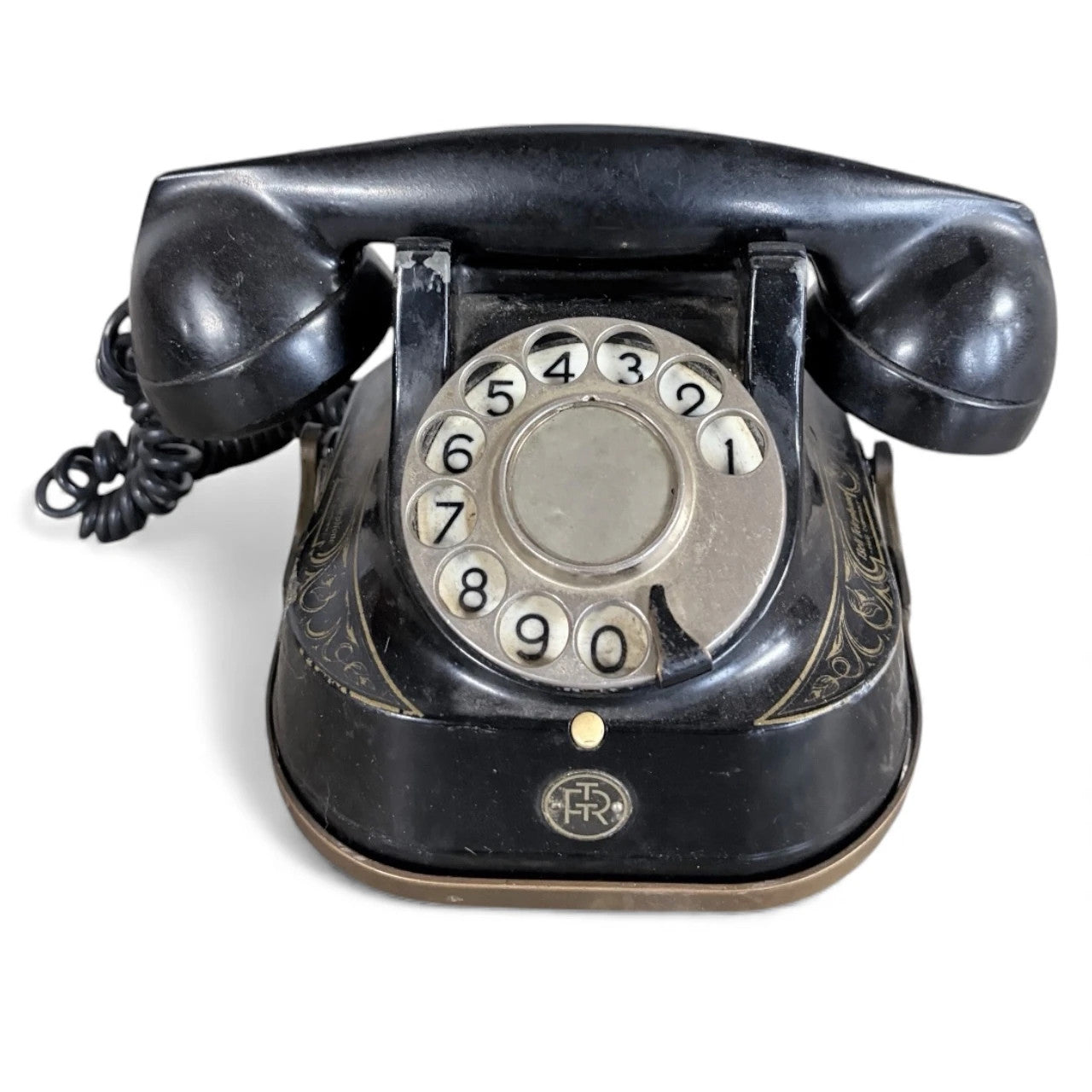 Vintage FTR Bakelite Telephone – Kettle Bell RTT-56 Model