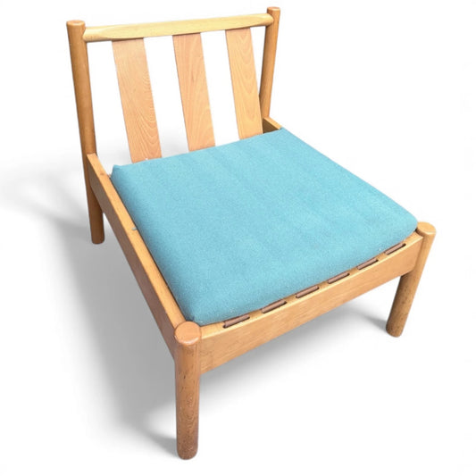 Vintage Ercol Lounge Chair | Mid Century Modern Ash Frame Chair