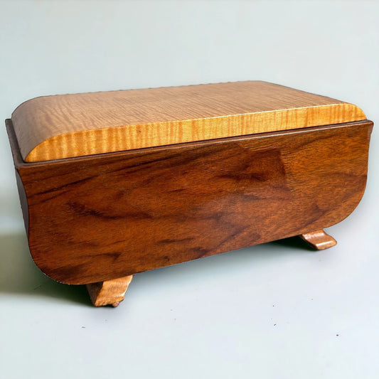 Mid Century Swiss Jewellery Music Box