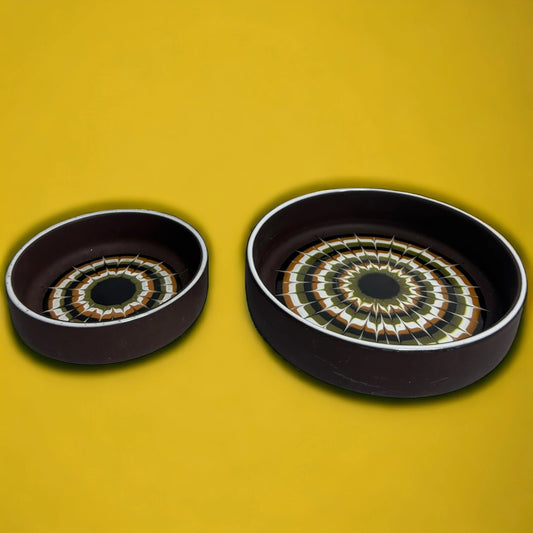 Vintage 1970s Hornsea Muramic Pin Dishes