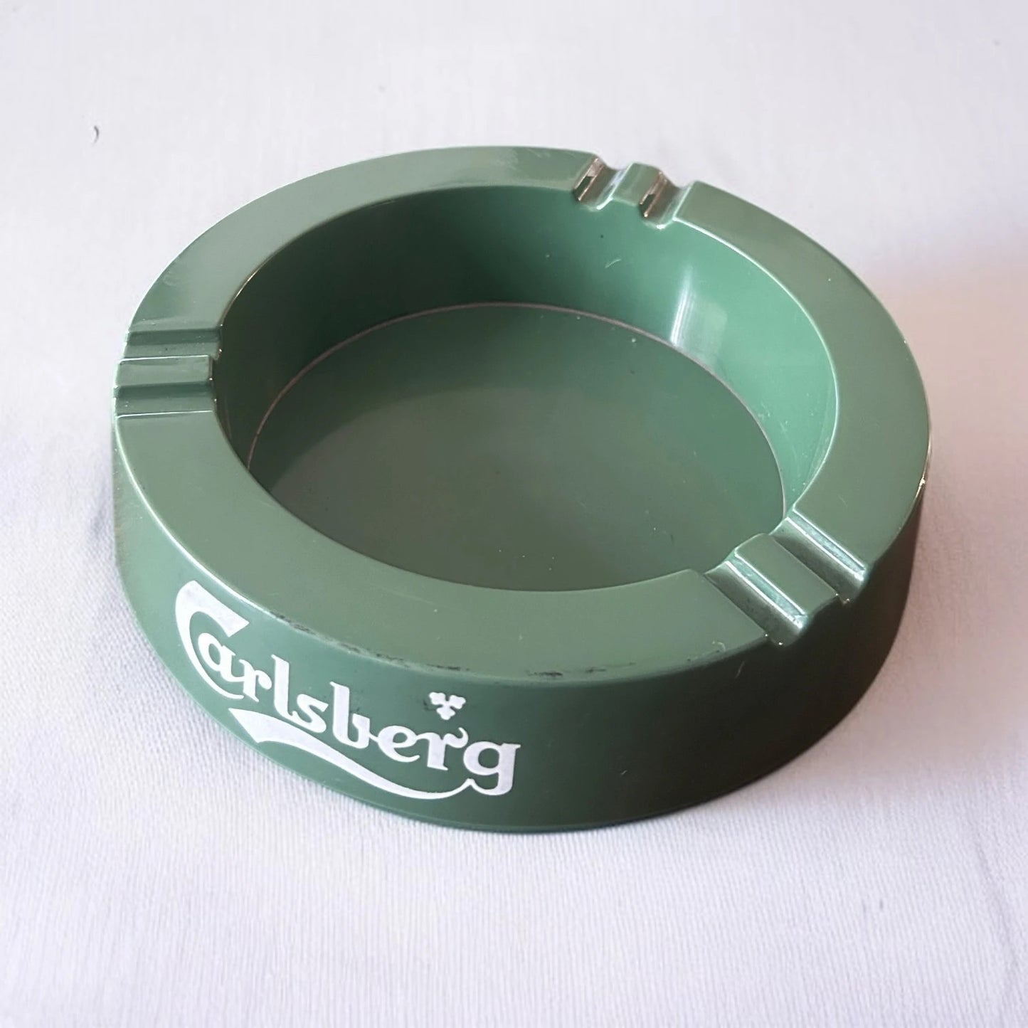 Vintage Carlsberg Beer Advertising Melamine Ashtray