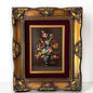 Vintage 1960s Still Life Flowers Art Painting