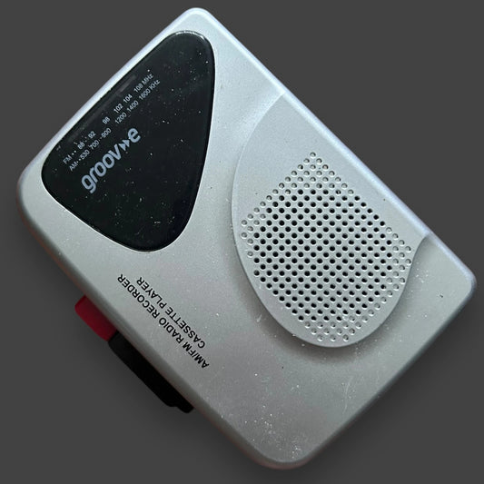 Vintage Groove Portable Cassette Player