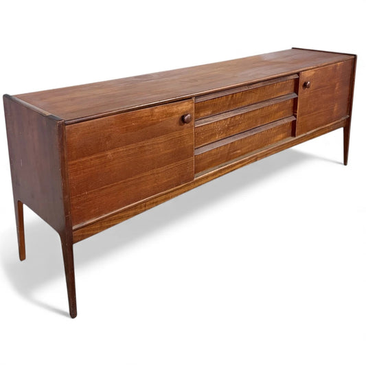 Mid Century Teak Sideboard – Vintage John Herbert Design | Afromasia Cabinet