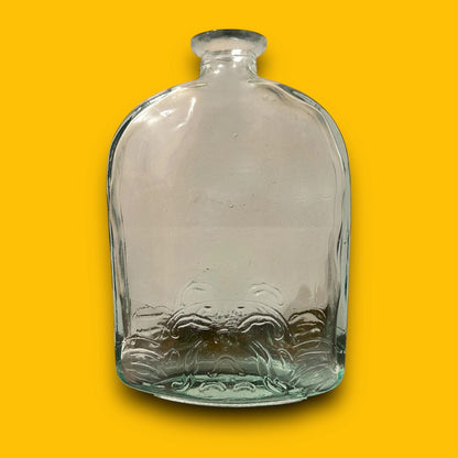 Vintage 1920s Art Nouveau Glass Bottle