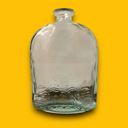 Vintage 1920s Art Nouveau Glass Bottle