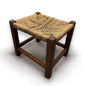 Mid Century Woven footstool