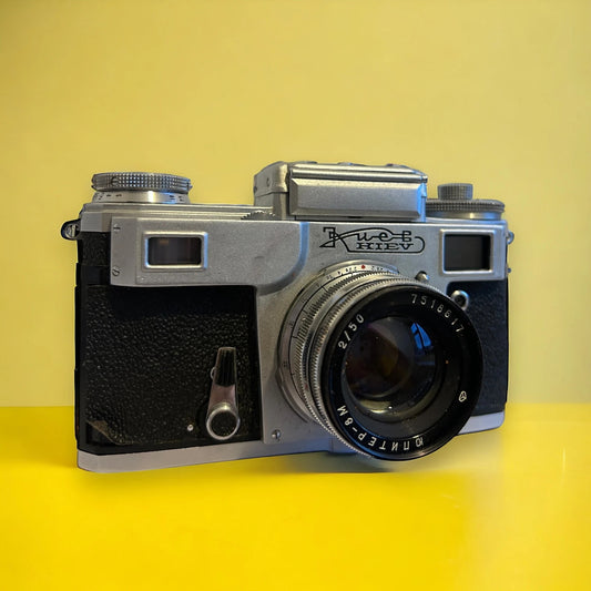 Vintage 1960s Kiev 4 35mm Film Camera