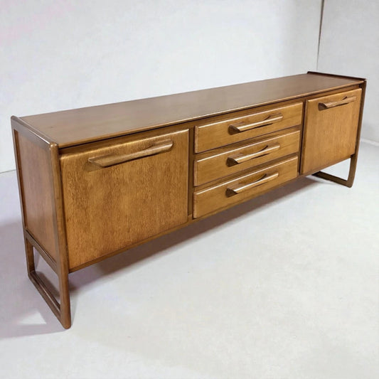 Mid Century Sideboard | Vintage Teak Storage by William Lawrence – Classic British Design
