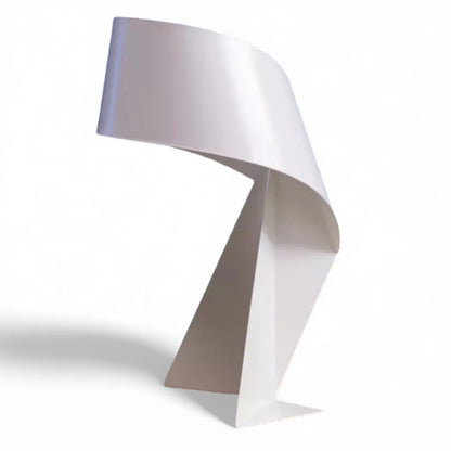 Vintage Habitat Ribbon Lamp | Modern Sculptural Table Lamp