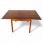 Danish Teak Extending Square Dining Table – Mid-Century Scandinavian Design