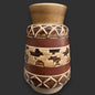 Mid Century Brown West German Vase