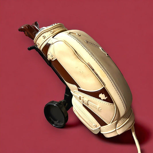 Vintage 80s Golf Clubs Telephone Landline