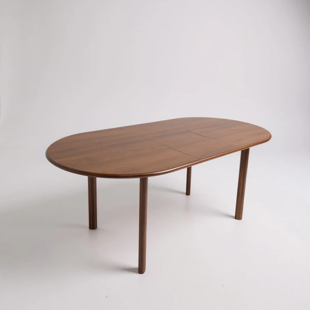Mid Century Modern Teak Extending Dining Table | Danish Style