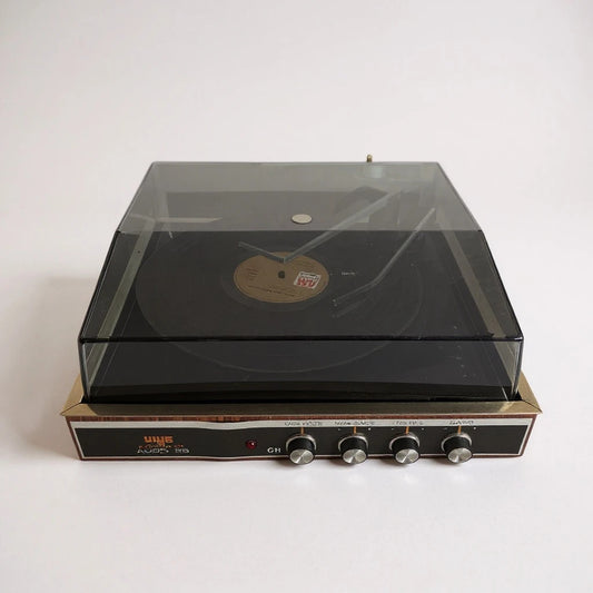 Vintage 1970s WYE Electronics Record Player – Retro Turntable