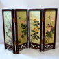Vintage 1950s Chinese landscape mini screen divider