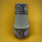 Mid century stone blue West German vase