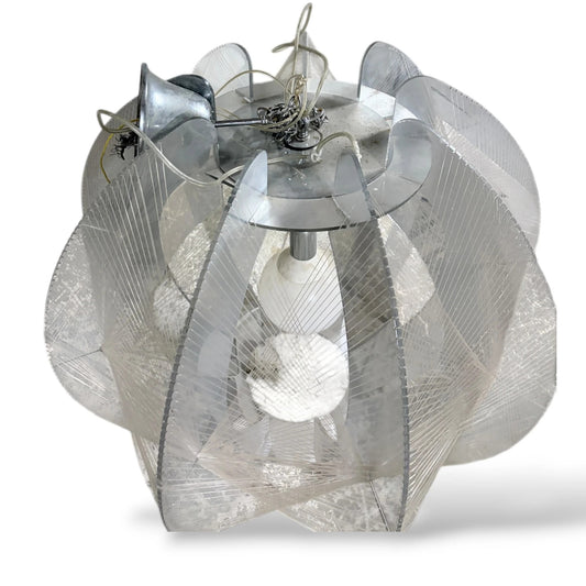 Paul Secon Ceiling Light - Extra Large Sculptural Pendant | Mid Century Lighting