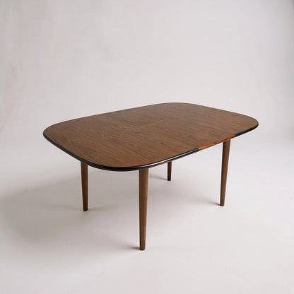 Mid-Century Modern Square G Plan Teak Extending Dining Table