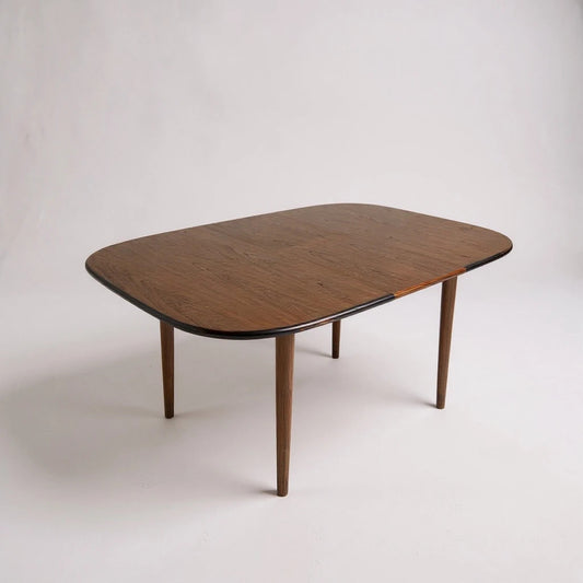 Mid-Century Modern Square G Plan Teak Extending Dining Table