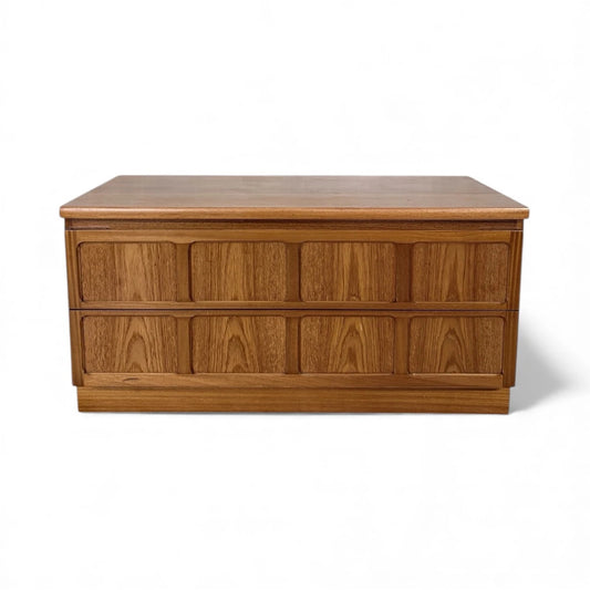 Nathan Teak Chest of Drawers – Mid-Century British Design, 1960s