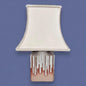 Vintage 1970s Shelf Pottery Brutalist Lamp