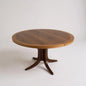 Mid Century Modern Parker Knoll Teak Dining Table – Round Extendable Table