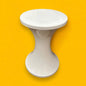 Mid Century Tam Tam White Stool