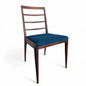 McIntosh Ladder Back Dining Chair | Mid-Century Modern | Yorkshire Woven Fabric Seat