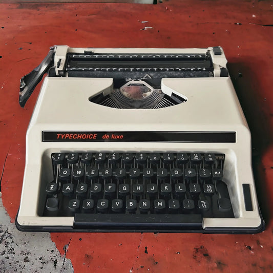 Vintage 1970s Typechoice Portable Typewriter