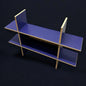 Vintage 90s IKEA Robin dark blue display shelf