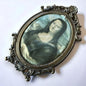 Vintage 1970s Mona Lisa Gilt Frame