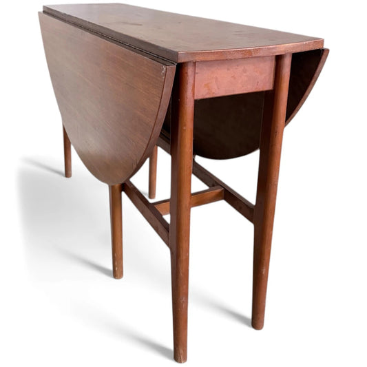 G-Plan Drop-Leaf Table – Mid-Century Teak Gateleg Compact Dining Solution