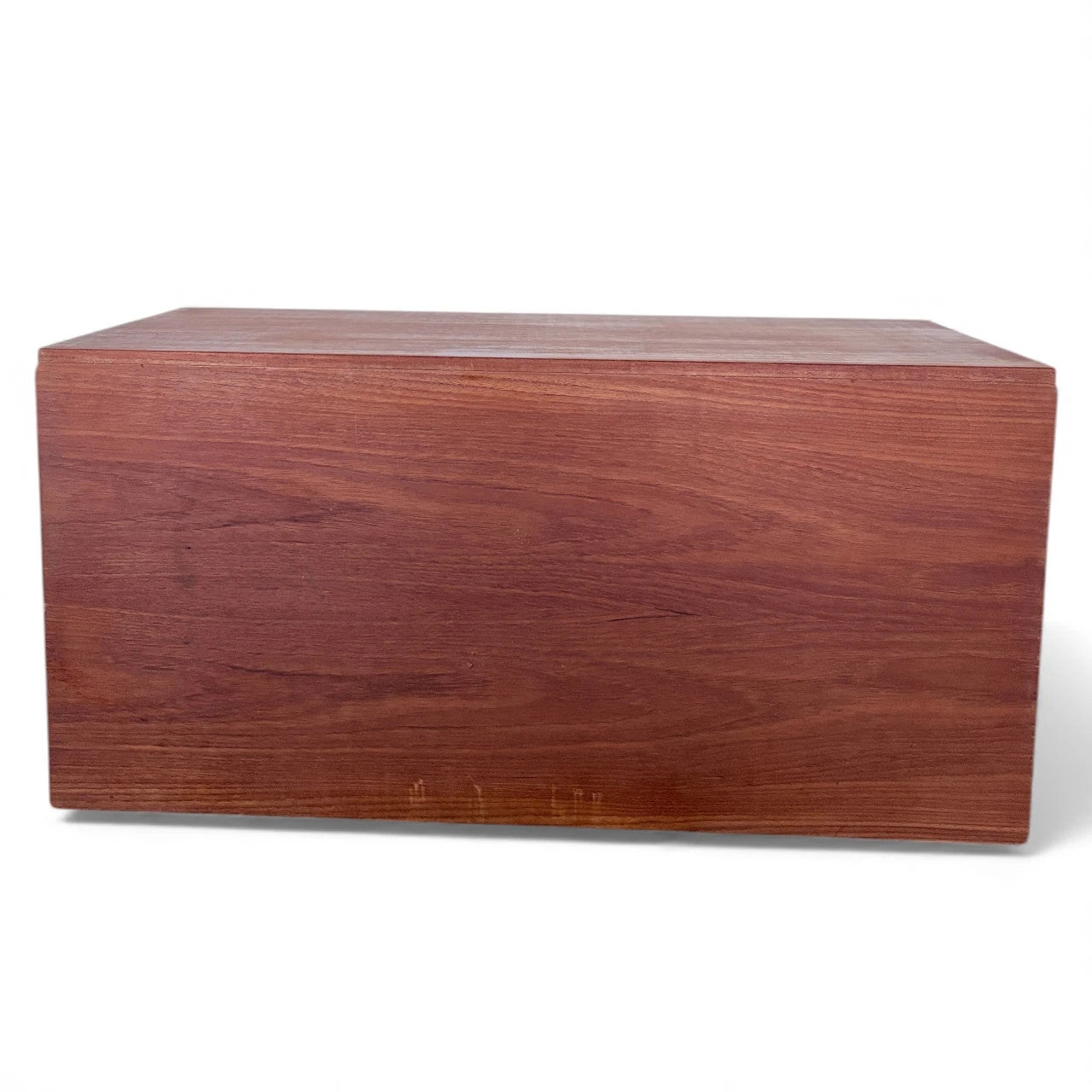 Beaver & Tapley Modular Wall Cabinet – Mid-Century Modern Teak Drop-Front Unit