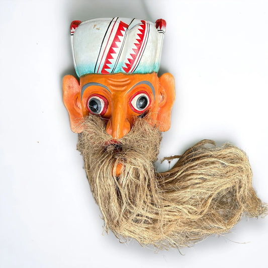 Mid Century Sri Lanka Wood Mask